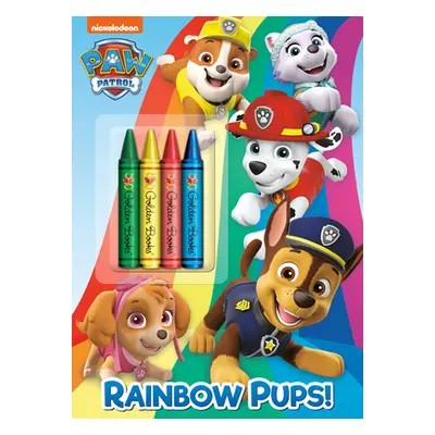 "Rainbow Pups! (Paw Patrol)" - "" ("Golden Books")(Paperback)