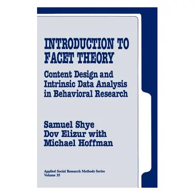 "Introduction to Facet Theory" - "" ("Shye Samuel")(Paperback)