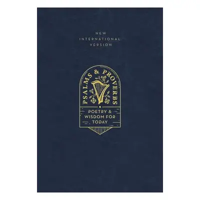 "Niv, Psalms and Proverbs, Leathersoft Over Board, Navy, Comfort Print: Poetry and Wisdom for To