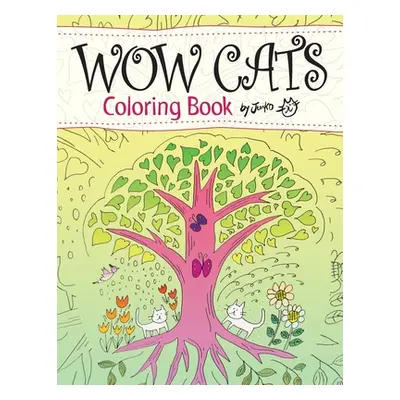 "WOW CATS Coloring Book by Junko (Japanese-English edition)" - "" ("Junko")(Paperback)