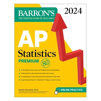 "AP Statistics Premium, 2024: 9 Practice Tests + Comprehensive Review + Online Practice" - "" ("