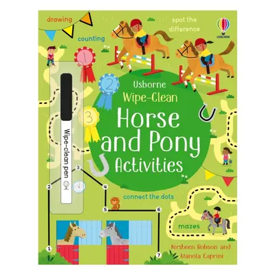 "Wipe-Clean Horse and Pony Activities" - "" ("Robson Kirsteen")(Paperback / softback)