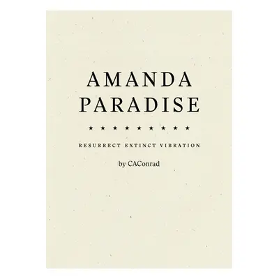 "Amanda Paradise" - "" ("Caconrad")(Pevná vazba)