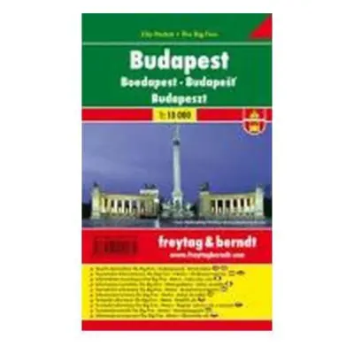 "Budapest City Pocket + the Big Five Waterproof 1:10 000" - "" ("")(Sheet map, folded)