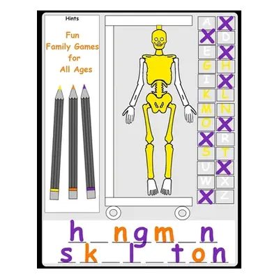 "Fun Family Games for All Ages: Hangman Alternative A pen and paper family game book for kids an