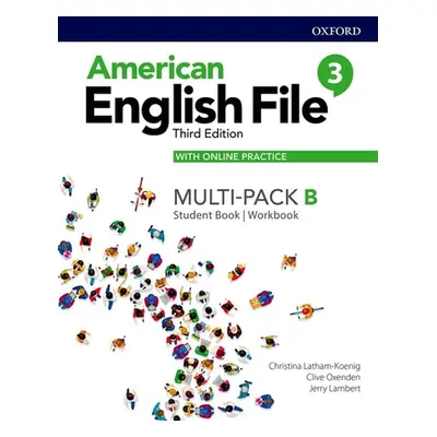 "American English File Level 3 Student Book/Workbook Multi-Pack B with Online Practice" - "" ("L