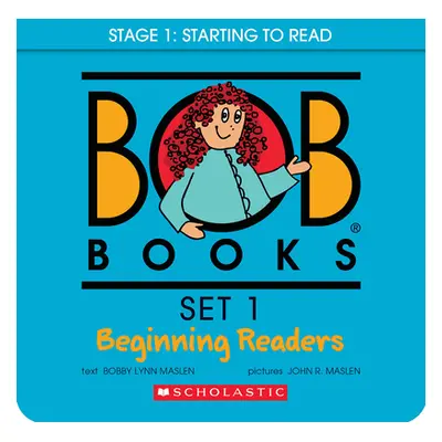 "Bob Books - Set 1: Beginning Readers Box Set Phonics, Ages 4 and Up, Kindergarten (Stage 1: Sta