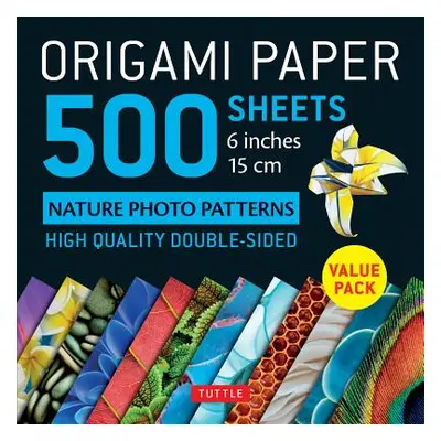 "Origami Paper 500 Sheets Nature Photo Patterns 6