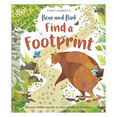 "Jonny Lambert's Bear and Bird: Find a Footprint" - "A Woodland Search and Find Adventure" ("Lam