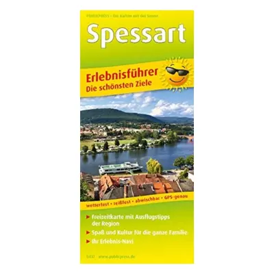 "Spessart, adventure guide and map 1:110,000" - "" ("")(Sheet map, folded)