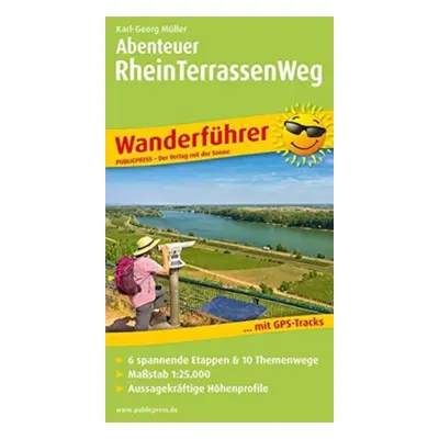 "Adventure along the Rhine Terrace" - "" ("")(Sheet map, folded)