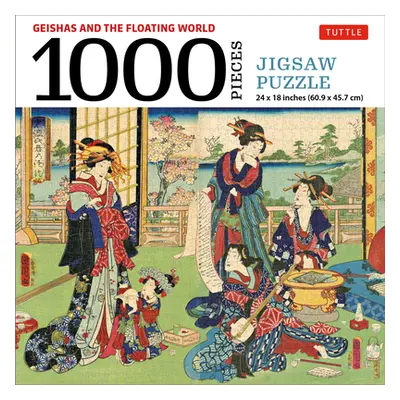 "Geishas and the Floating World - 1000 Piece Jigsaw Puzzle: Finished Size 24 X 18 Inches (61 X 4