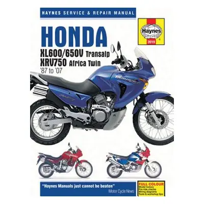 "Honda Xl600/650v Transalp & Xrv750 Africa Twin '87 to '07" - "" ("Haynes John H.")(Paperback)