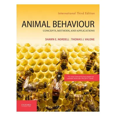 "Animal Behavior" - "Concepts, Methods, and Applications"