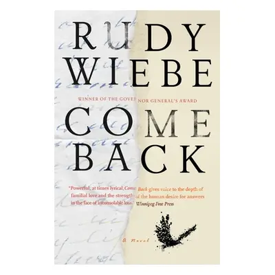 "Come Back" - "" ("Wiebe Rudy")(Paperback)