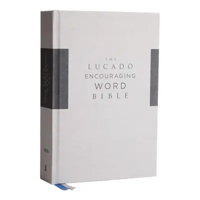 "Niv, Lucado Encouraging Word Bible, Gray, Cloth Over Board, Comfort Print: Holy Bible, New Inte