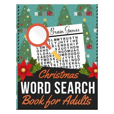 "Christmas Word Search Book for Adults: Holiday themed word search puzzle book Puzzle Gift for W