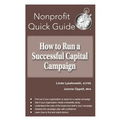 "How to Run a Successful Capital Campaign" - "" ("Lysakowski Linda")(Paperback)