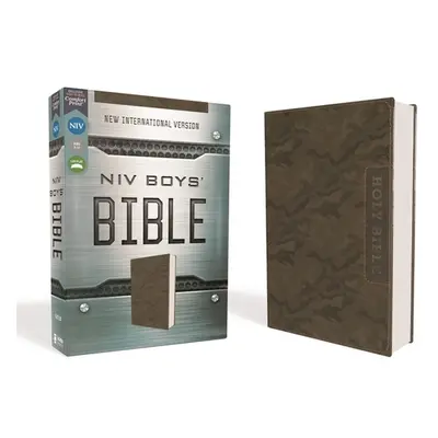 "Niv, Boys' Bible, Leathersoft, Brown Camo, Comfort Print" - "" ("Zondervan")(Imitation Leather)