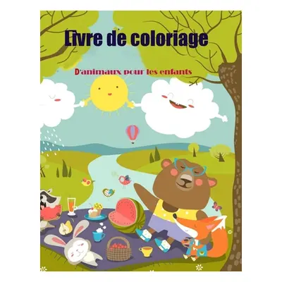 "Livre de coloriage d'animaux pour les enfants" - "" ("Books Deeasy")(Paperback)