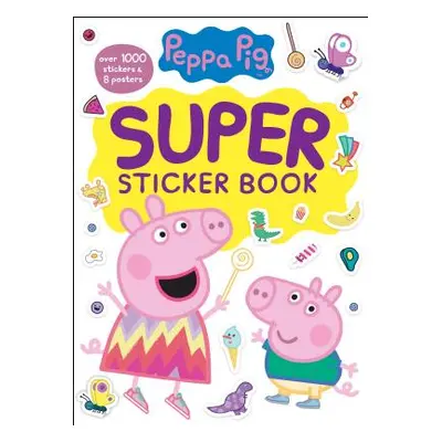 "Peppa Pig Super Sticker Book (Peppa Pig)" - "" ("Golden Books")(Paperback)