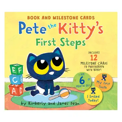 "Pete the Kitty's First Steps: Book and Milestone Cards" - "" ("Dean James")(Board Books)