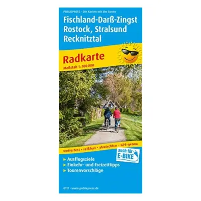 "Fischland-Darb-Zingst, Rostock, Stralsund, Recknitztal" - "" ("")(Sheet map, folded)