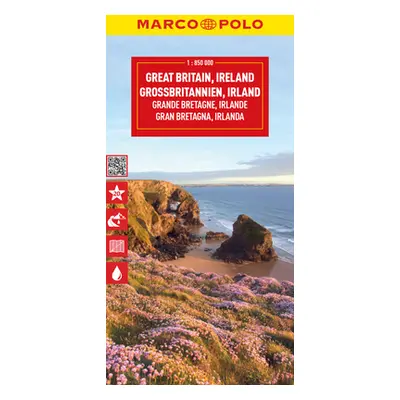 "Great Britain & Ireland Marco Polo Map" - "" ("Polo Marco")(Folded)