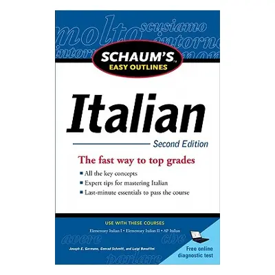 "Schaum's Easy Outlines: Italian" - "" ("Schmitt Conrad")(Paperback)