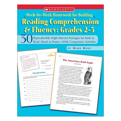 "Week-By-Week Homework for Building Reading Comprehension & Fluency: Grades 2-3: 30 Reproducible