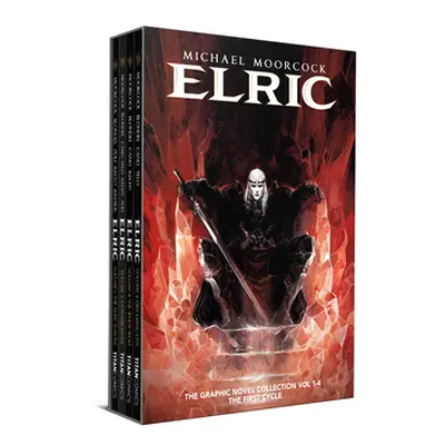 "Michael Moorcock's Elric 1-4 Boxed Set (Graphic Novel)" - "" ("Blondel Julien")(Pevná vazba)