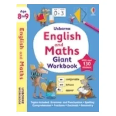 "Usborne English and Maths Giant Workbook 8-9" - "" ("Usborne")(Paperback / softback)