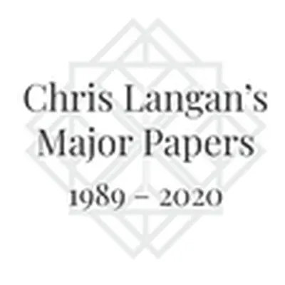 "Chris Langan's Major Papers 1989 - 2020" - "" ("Langan Christopher Michael")(Paperback)