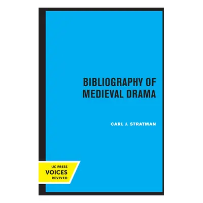 "Bibliography of Medieval Drama" - "" ("Stratman Carl J.")(Paperback)