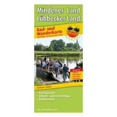 "Mindener land - Lubbecker Land 1: 60 000" - "Bike and Walking Map" ("")(Sheet map)