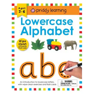 "Wipe Clean Workbook: Lowercase Alphabet (Enclosed Spiral Binding): Ages 3-6; With Pen & Flash C