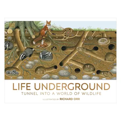 "Life Underground" - "Tunnel into a World of Wildlife" ("DK")(Pevná vazba)