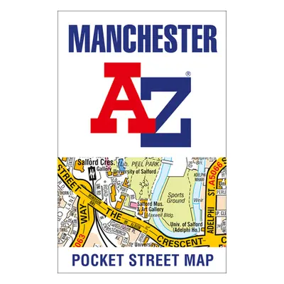 "Manchester A-Z Pocket Street Map" - "" ("A-Z maps")(Sheet map, folded)