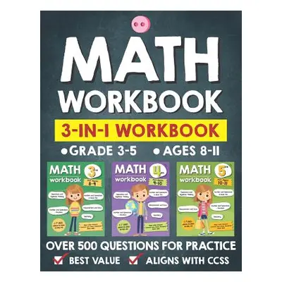 "Math Workbook Practice Grade 3-5