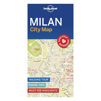 "Lonely Planet Milan City Map 1" - "" ("Lonely Planet")(Folded)