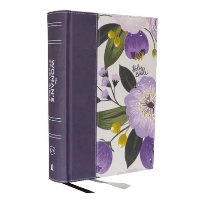 "Kjv, the Woman's Study Bible, Purple Floral Cloth Over Board, Red Letter, Full-Color Edition, C