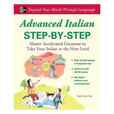 "Advanced Italian Step-By-Step" - "" ("Nanni-Tate Paola")(Paperback)