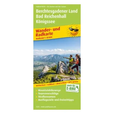 "Berchtesgadener Land - Bad Reichenhall - Koenigssee, hiking and cycling map 1:35,000" - "" ("")