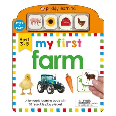 "My First Play and Learn: Farm: A Fun Early Learning Book with 28 Reusable Play Pieces" - "" ("P