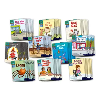 "Read Write Inc. Phonics Book Bag Books: Green Set 1 Storybooks Pack of 100" - "" ("Bradbury Adr