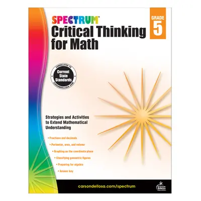 "Spectrum Critical Thinking for Math, Grade 5" - "" ("Spectrum")(Paperback)