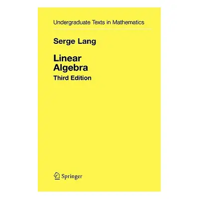 "Linear Algebra" - "" ("Lang Serge")(Paperback)