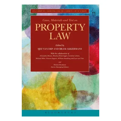 "Cases, Materials and Text on Property Law" - "" ("Erp Sjef Van")(Paperback)