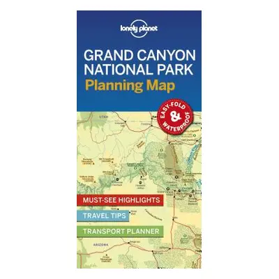 "Lonely Planet Grand Canyon National Park Planning Map 1" - "" ("Lonely Planet")(Folded)