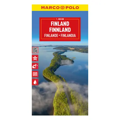 "Finland Marco Polo Map" - "" ("Marco Polo")(Folded)